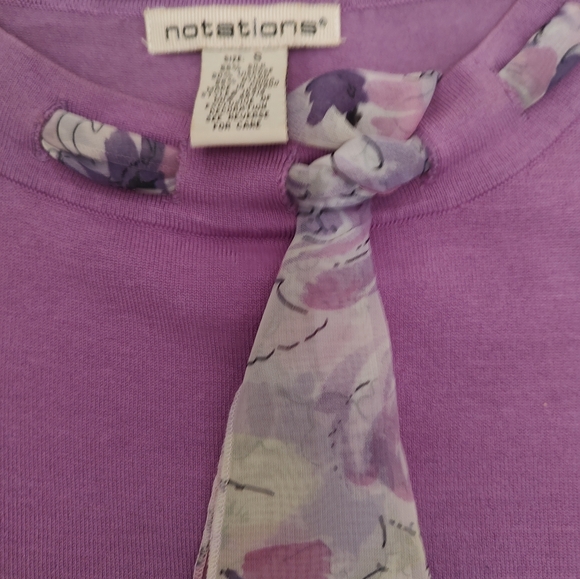Notations Top NWOT - Picture 3 of 7